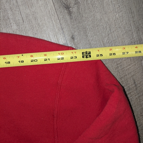 Disney VINTAGE MICKEY MOUSE SKI Y2K UGLY SWEATER CHRISTMAS Red Crewneck Sweater - Picture 5 of 8